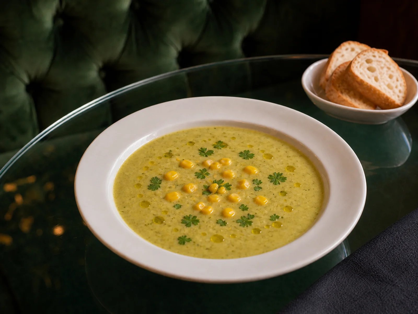 Corn Zucchini Soup