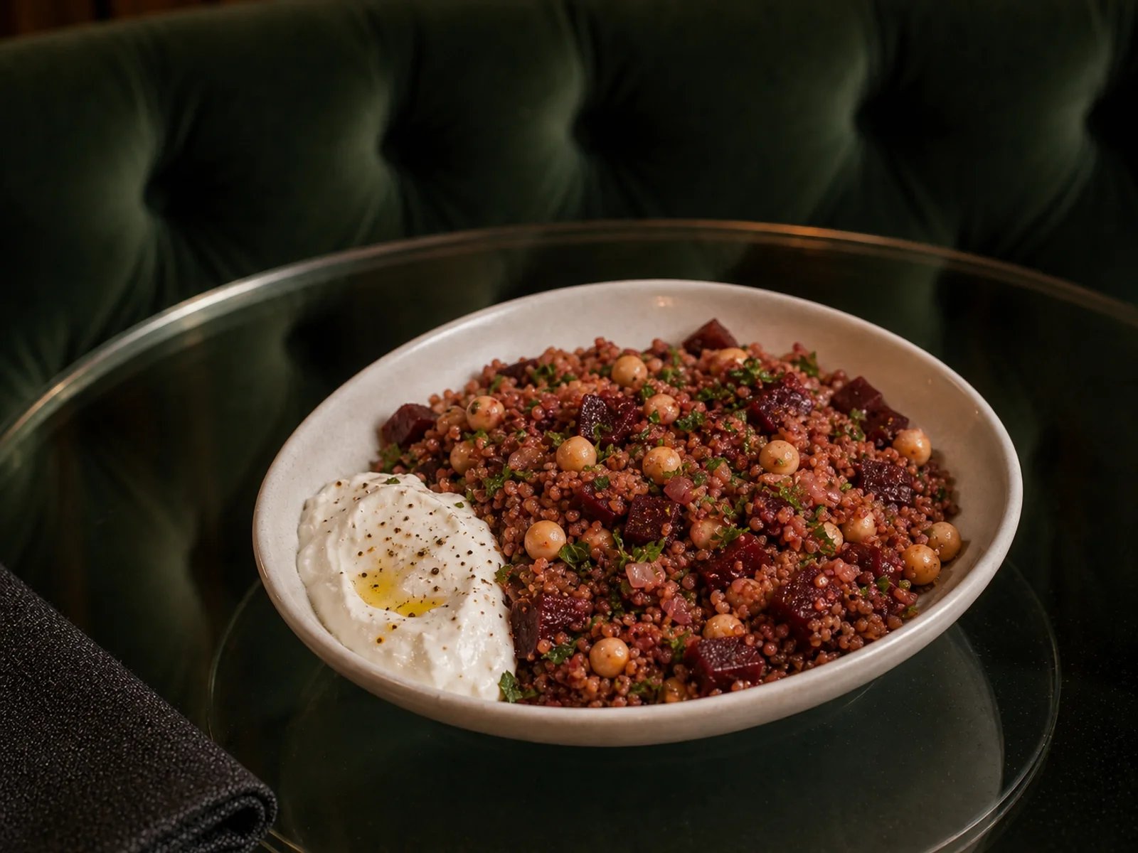 Ankara Bulgur with Chickpeas and Beet