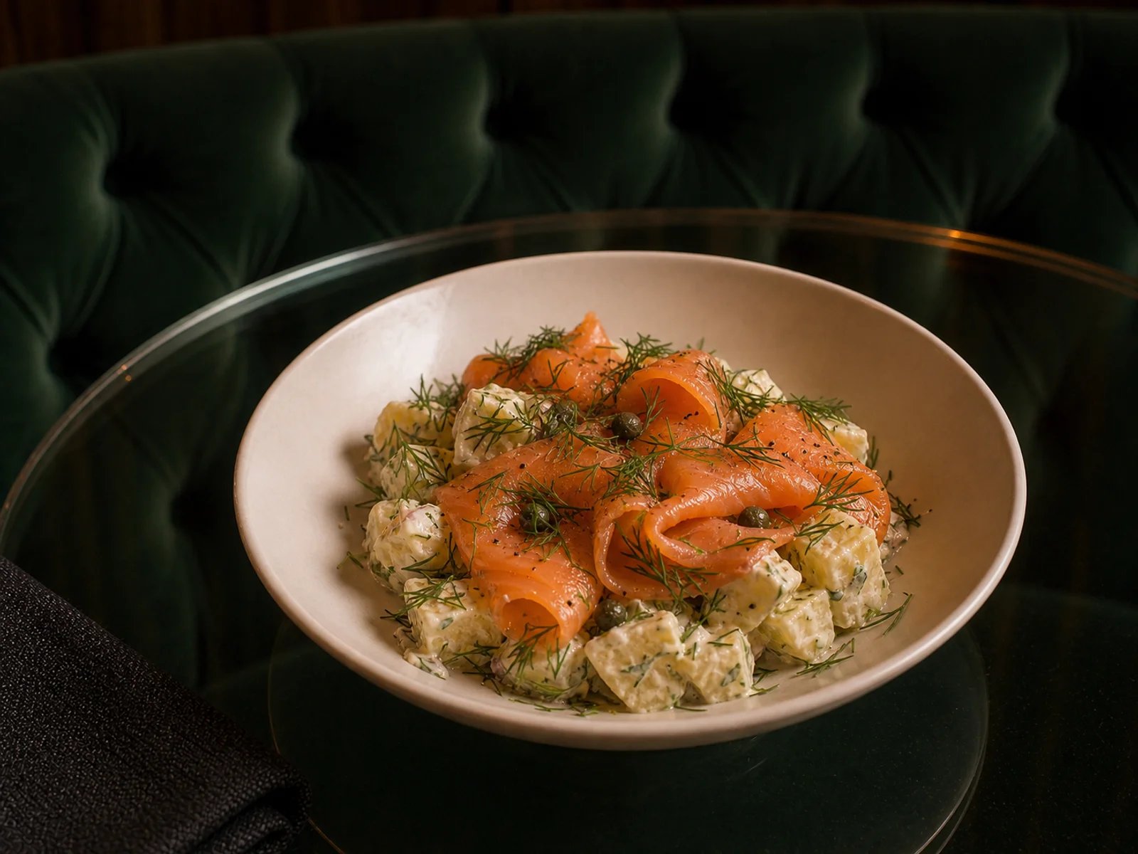 Swedish Gravad Potato Salad