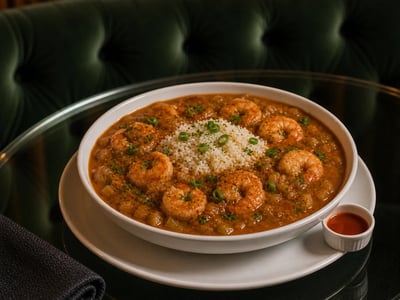 New Orleans Karides Etouffee