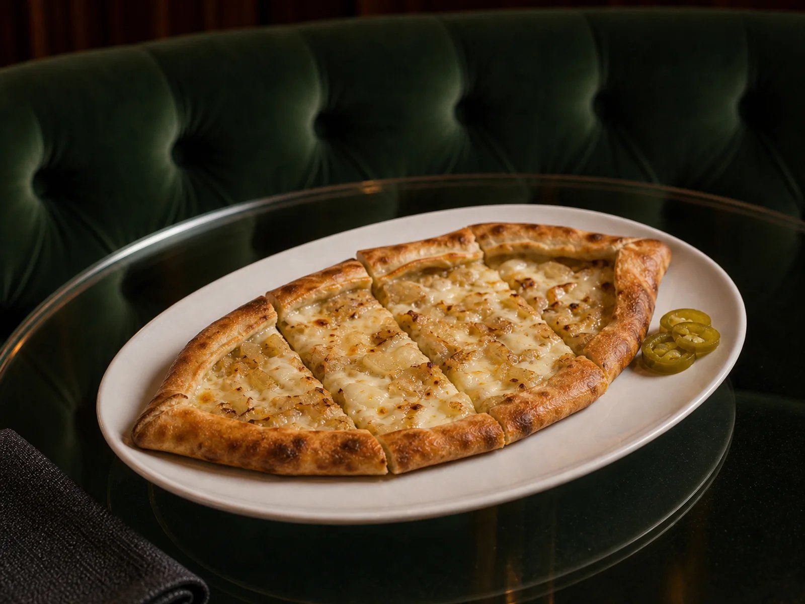 Tekirdag Onion and Cheese Pide