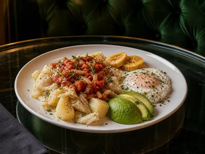 Bermuda Codfish Breakfast