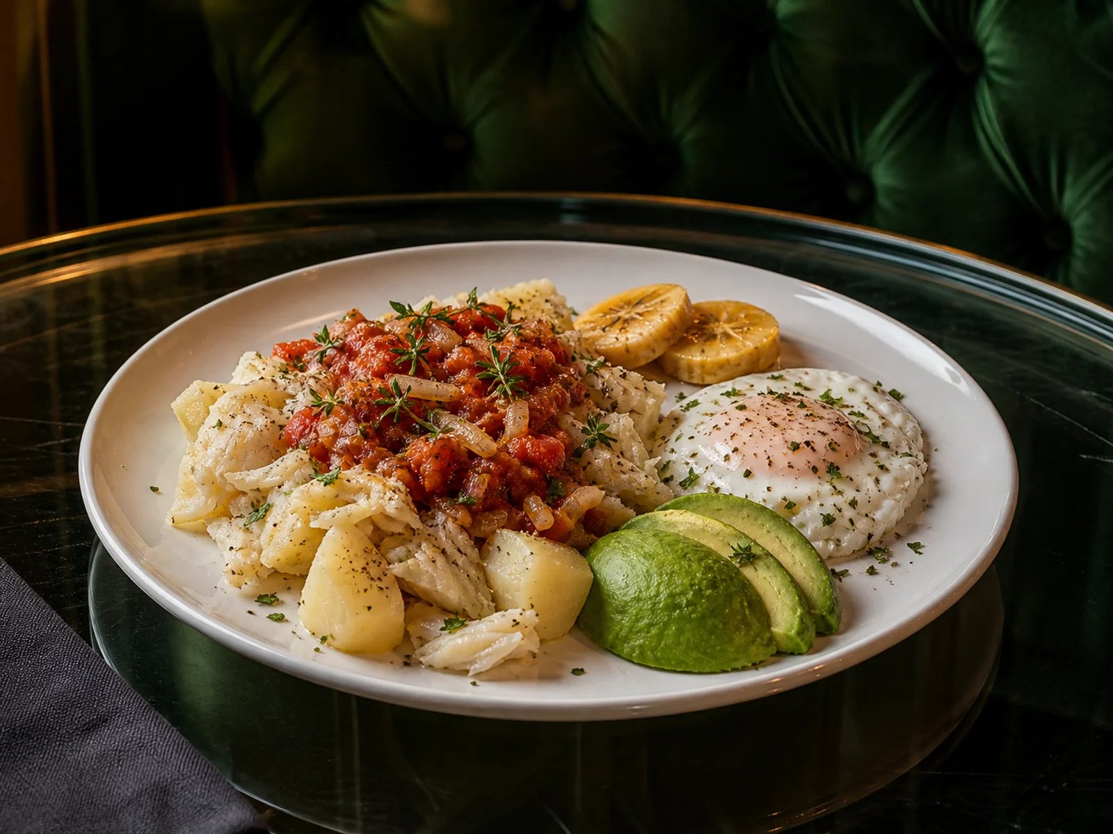 Bermuda Codfish Breakfast