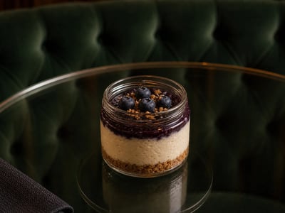 Blueberry Cheesecake Jar