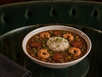 New Orleans Deniz Mahsullü Gumbo