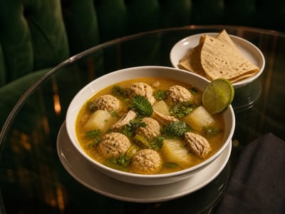 Nicaraguan Sopa de Albóndigas