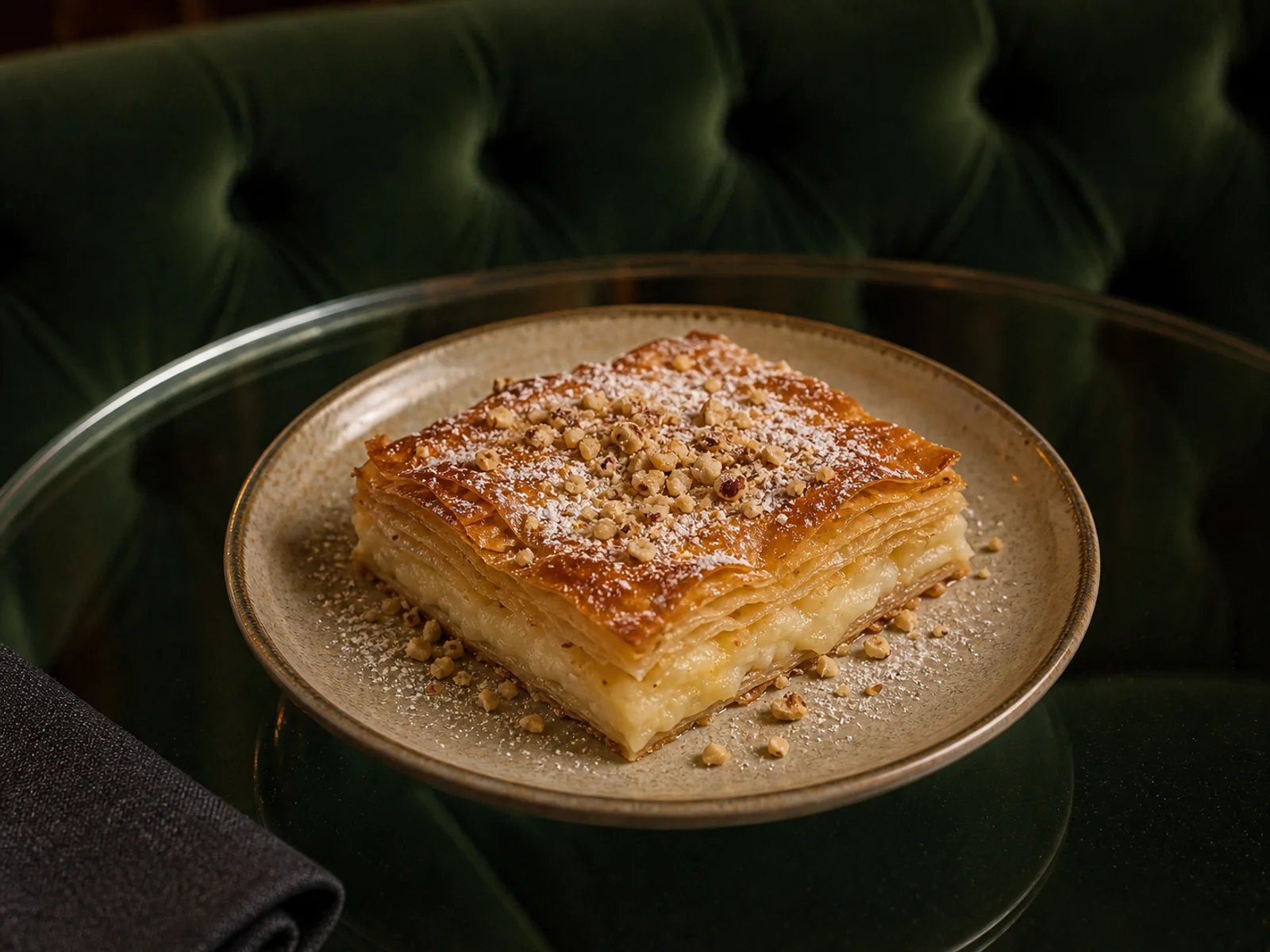 Laz Böreği with Hazelnuts