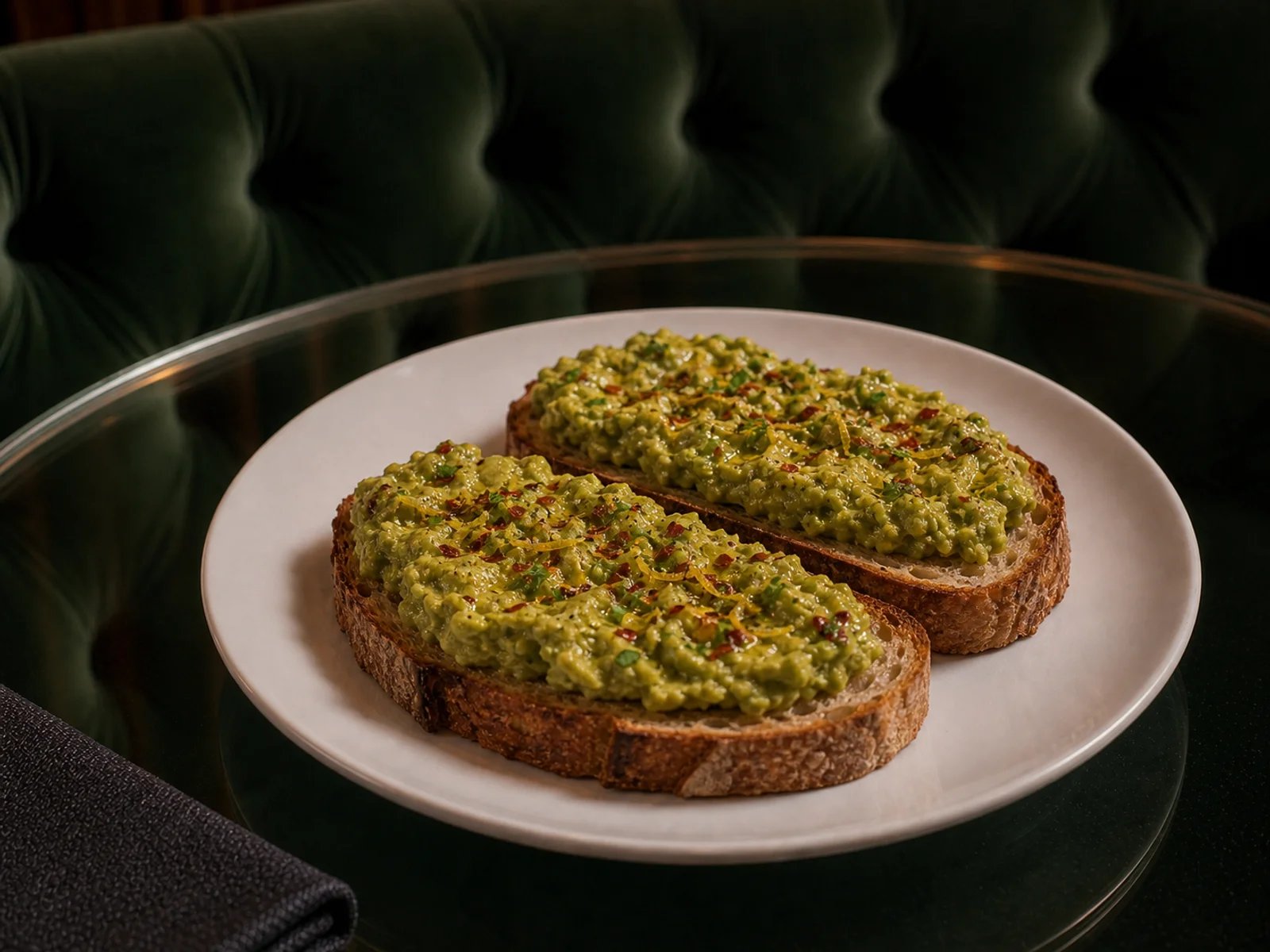 Lemon Myrtle Avocado Toast