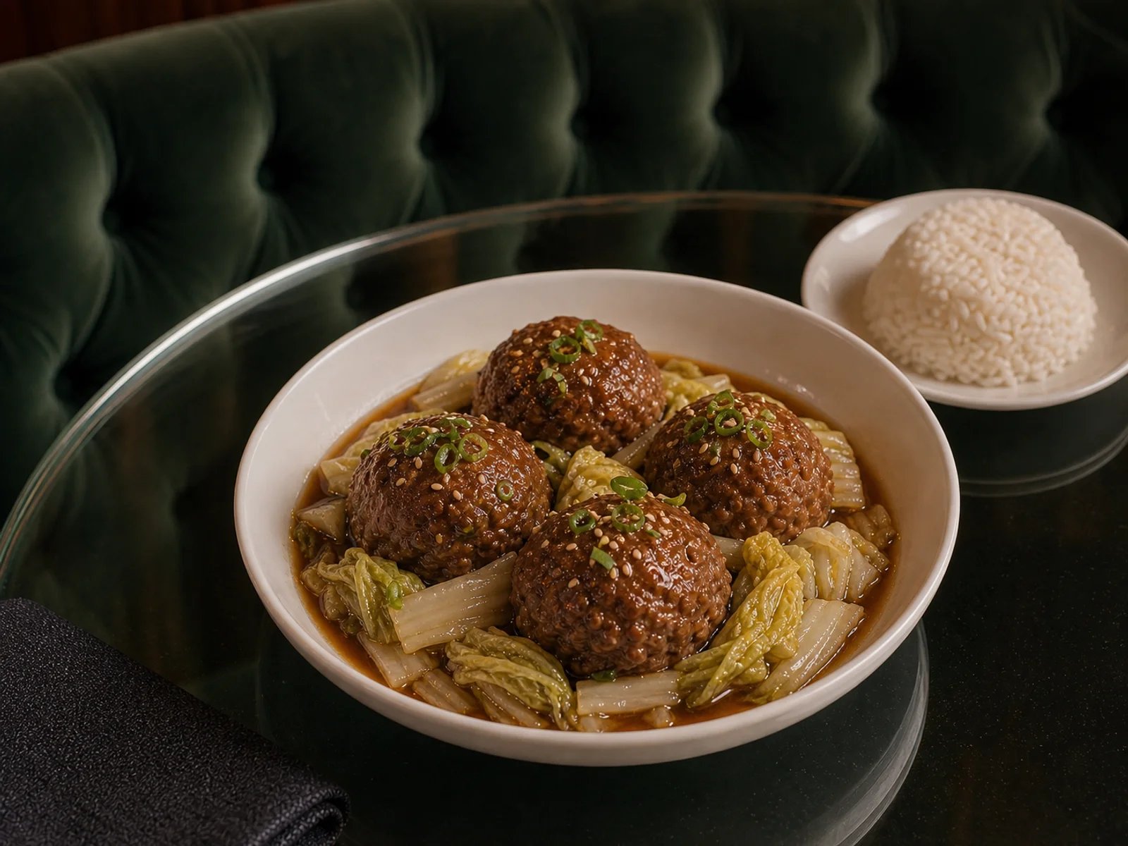 Lion Head Meatballs