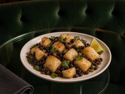 Yuca Siyah Fasulye Tavası