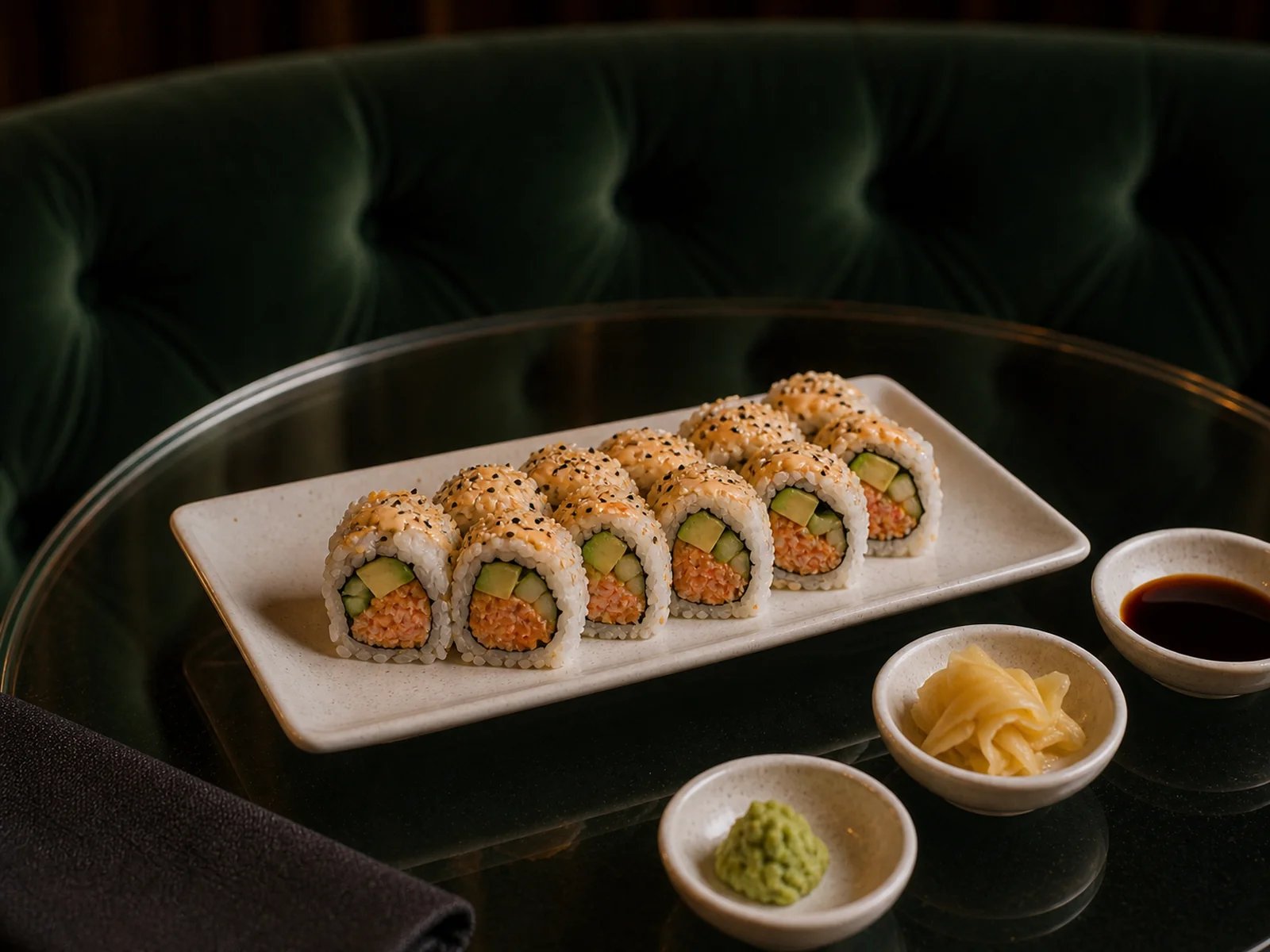 Spicy Kani Uramaki