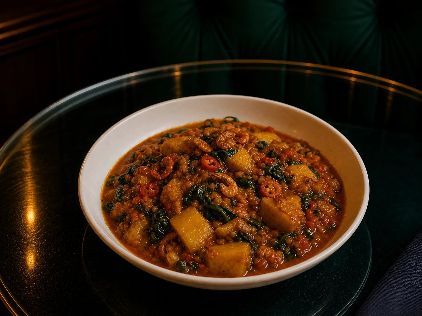 Nigerian Plantain Porridge