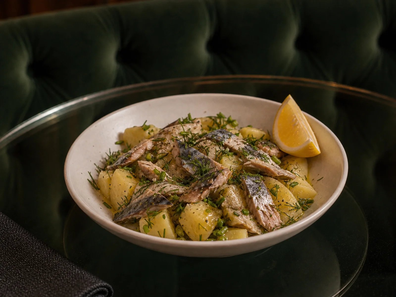 Mackerel Potato Salad