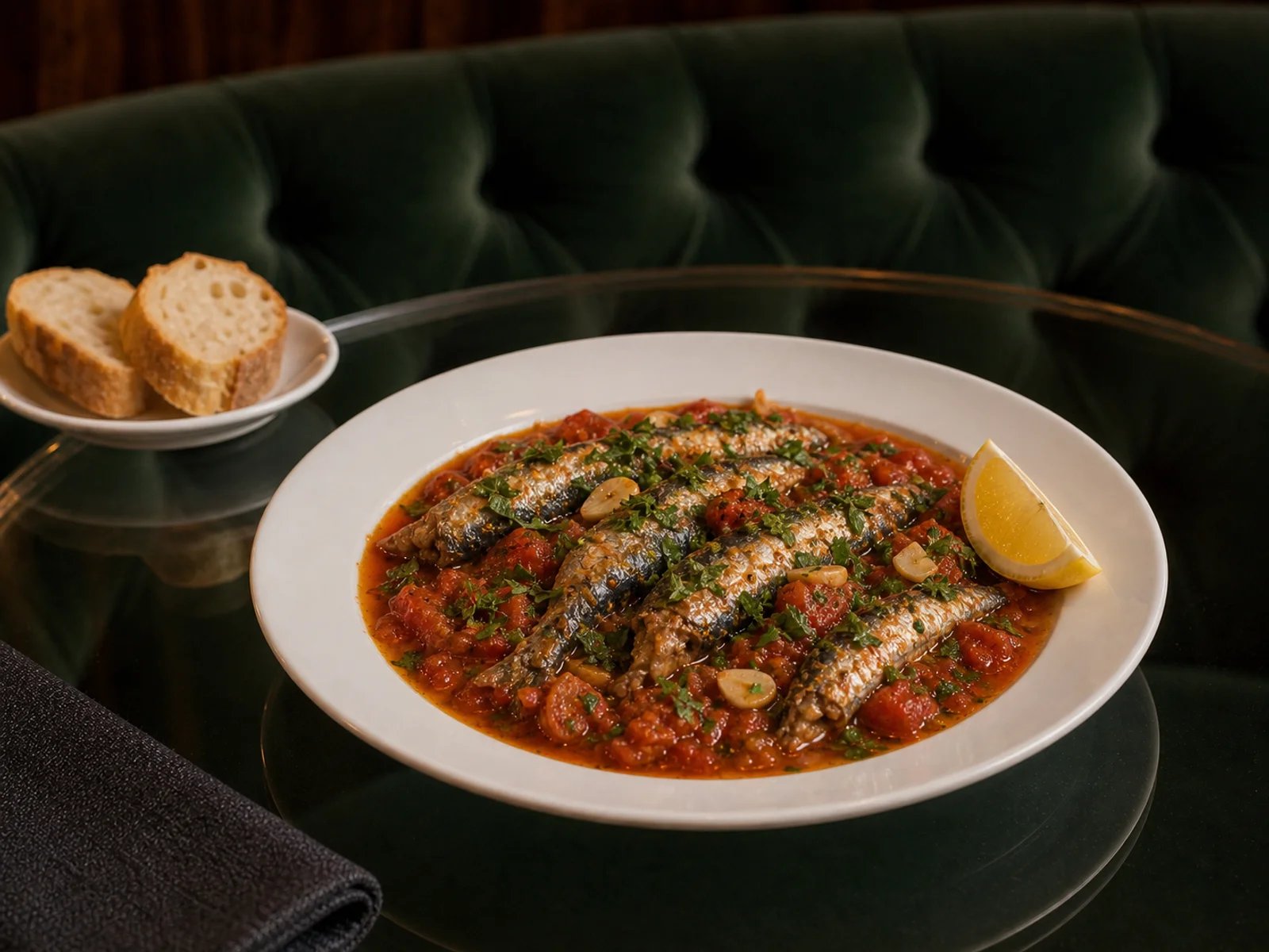 Canakkale Sardine Pilaki with Tomato
