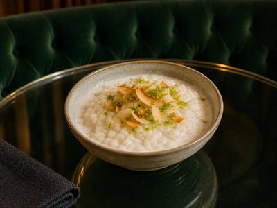 Vietnam Coconut Lime Rice Pudding