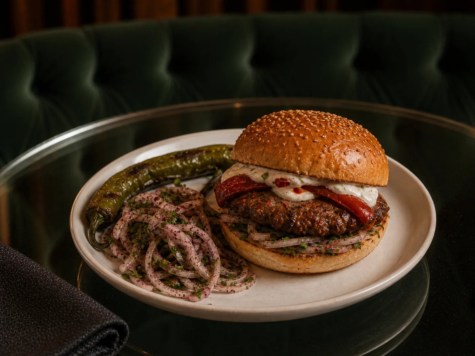 Adana Kofte Burger