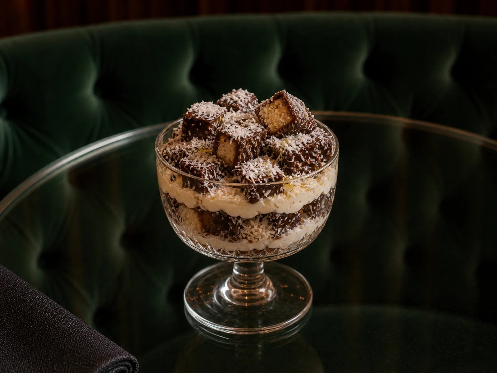 Coconut Lamington Cups