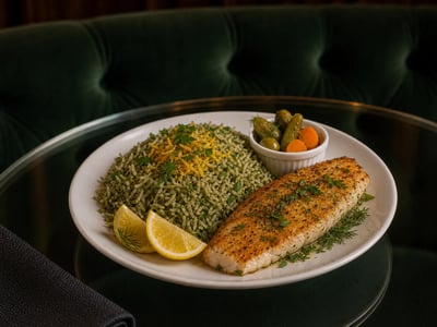 Sabzi Polo ba Mahi