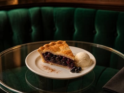 Saskatoon Berry Pie