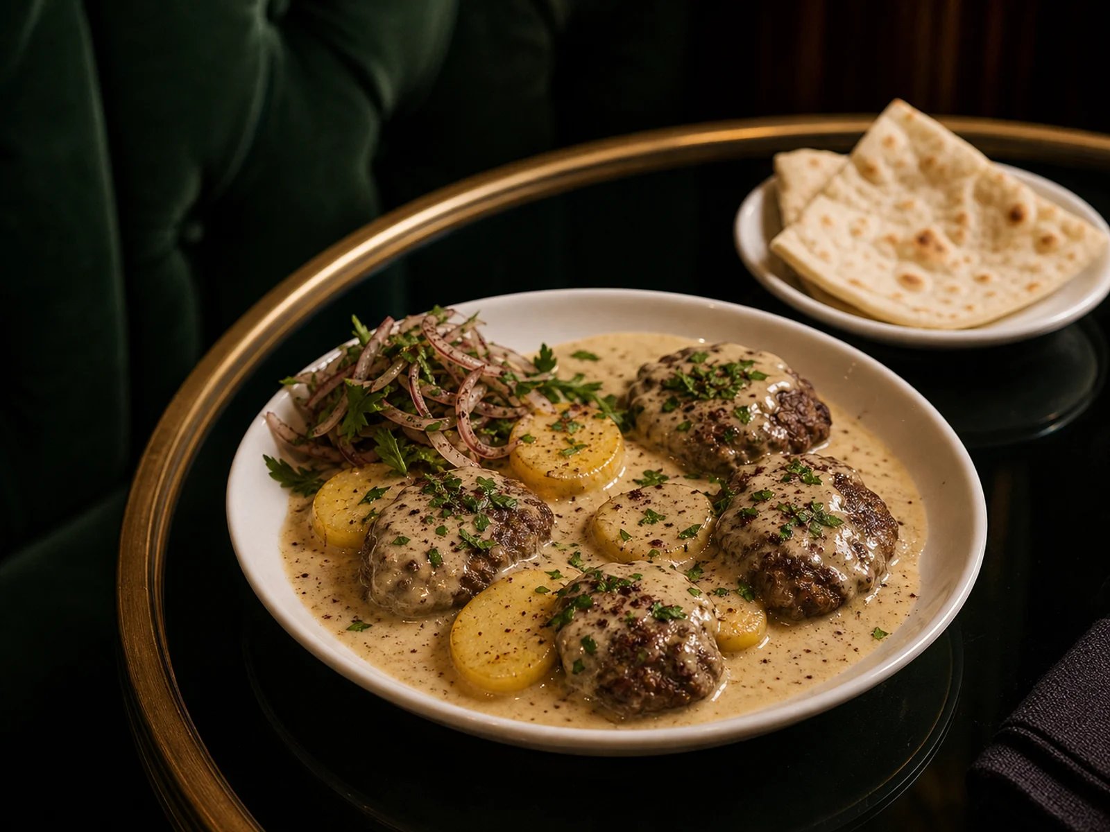 Tahinli Dana Köfte Fırını