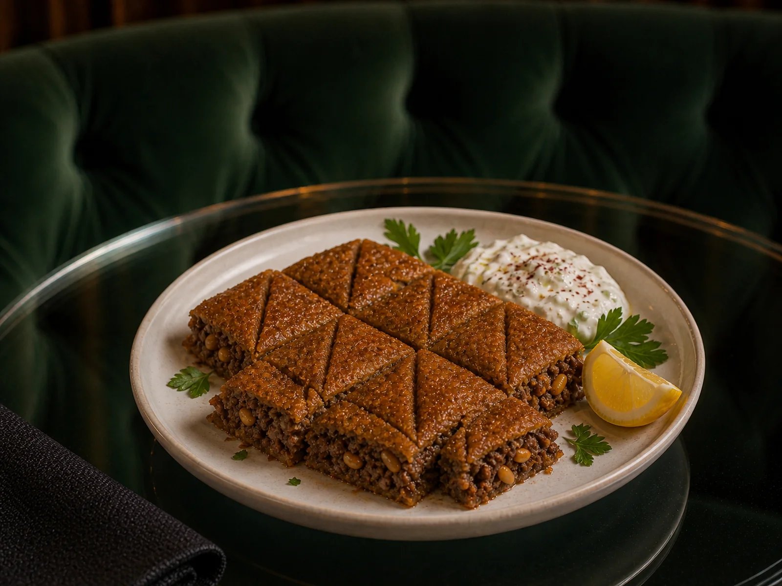 Baked Kibbeh from Beirut