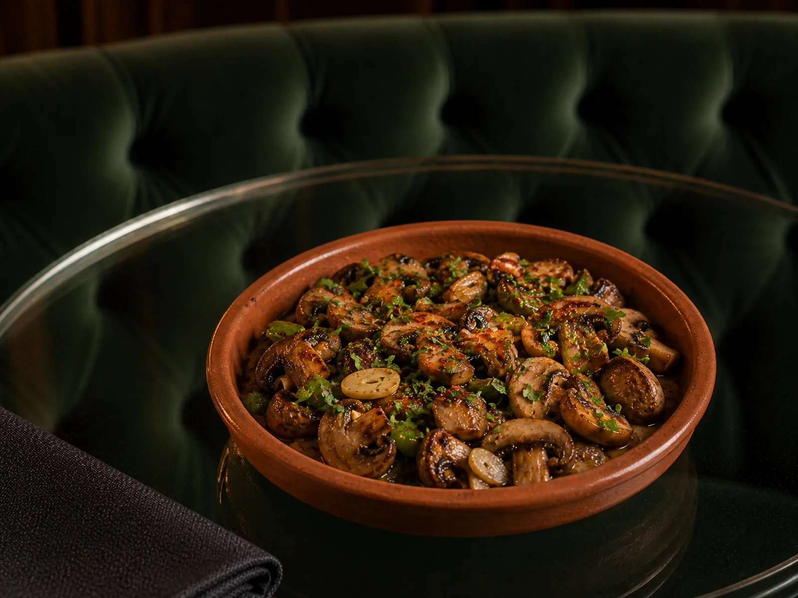 Zonguldak Clay Pan Mushroom Saute