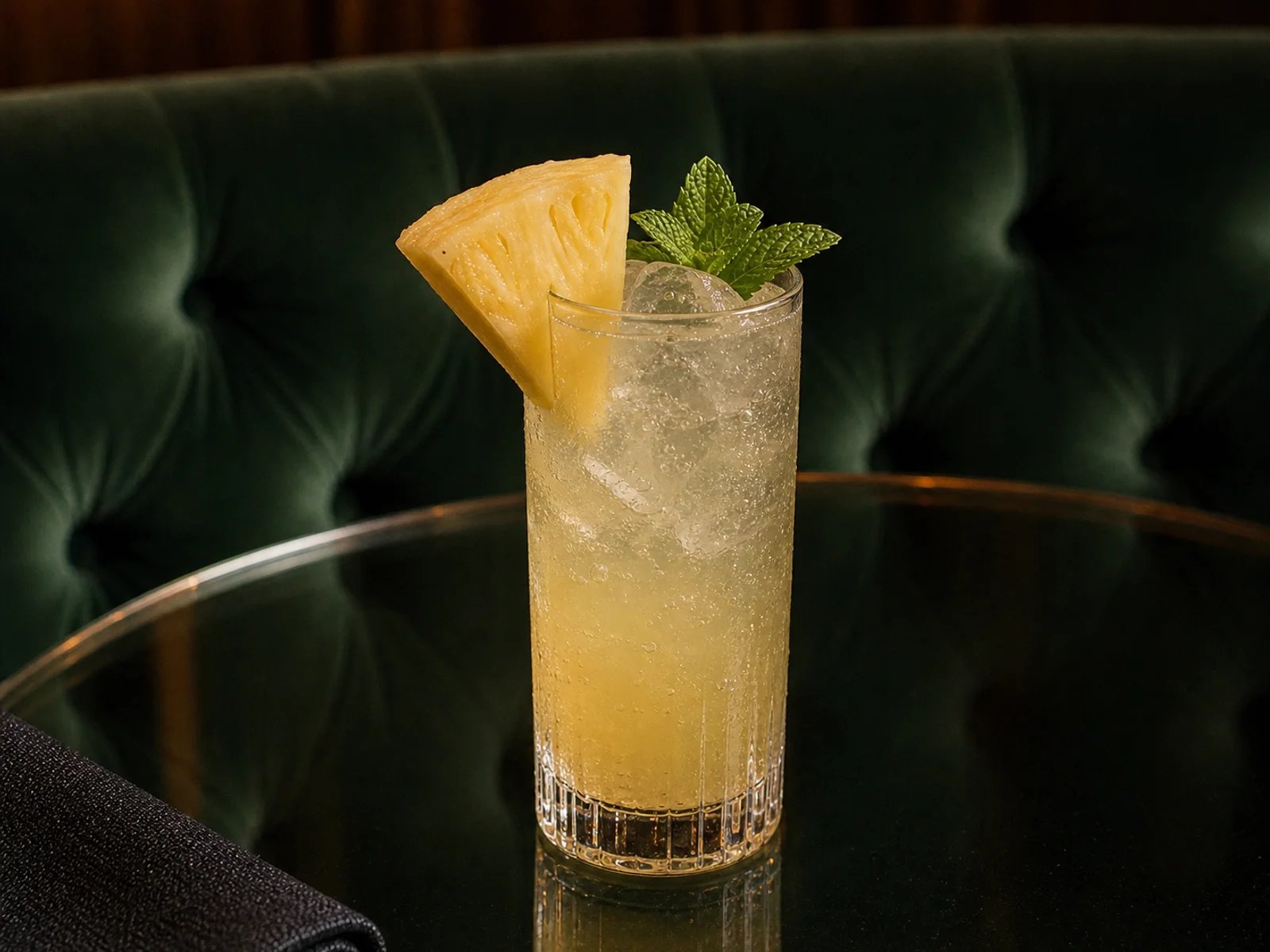 Cuban Pineapple Rum Fizz