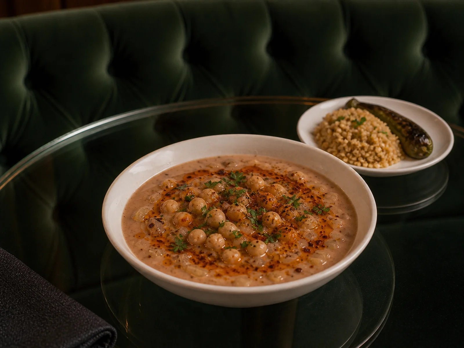 Chickpea Soup with Sumac