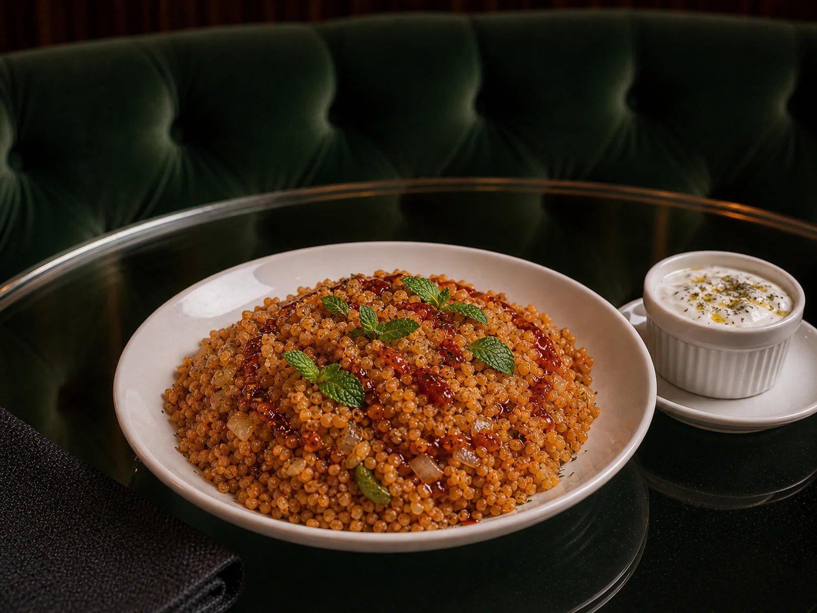 Rosehip Bulgur Pilaf