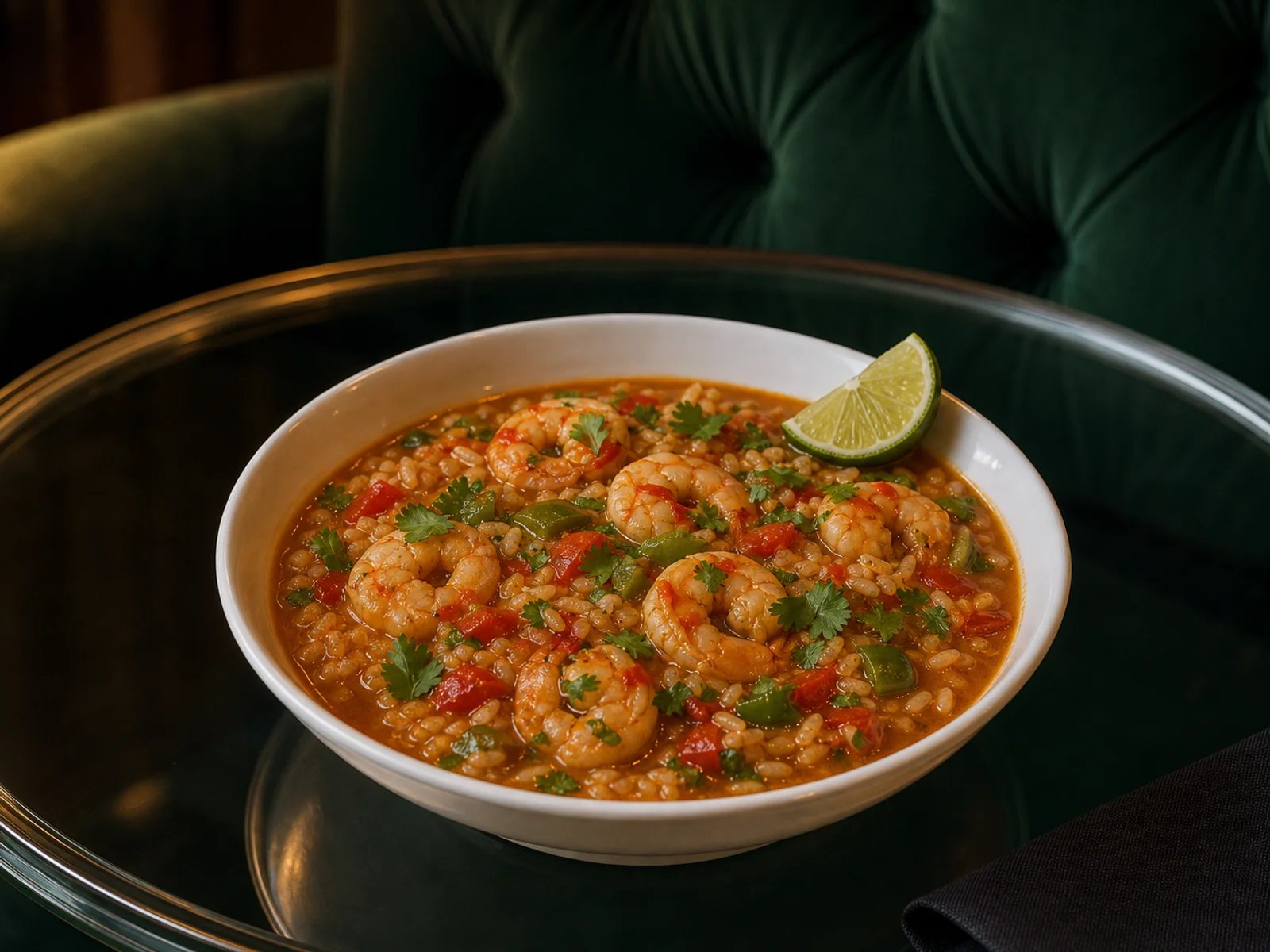 Asopao de Camarones