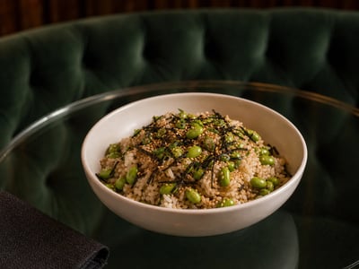 Japon Susamlı Edamame Pirinç Kasesi