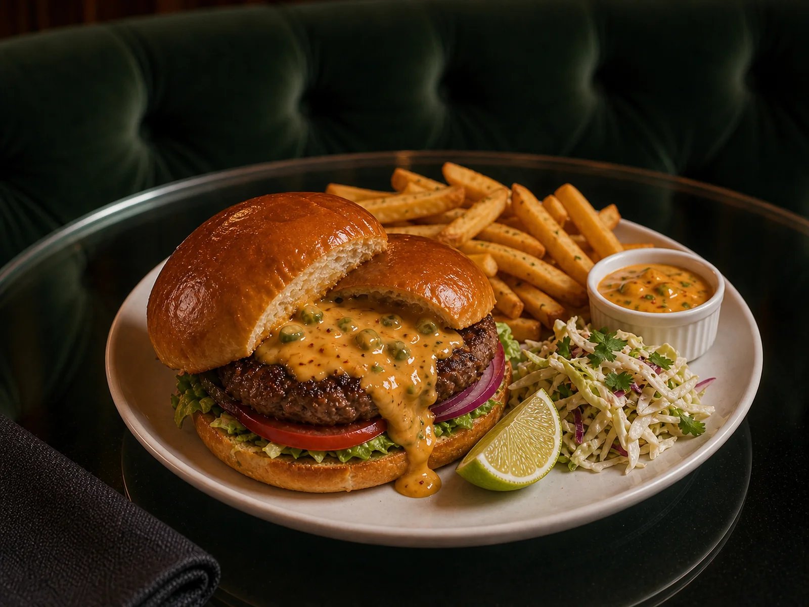 Queso Fundido Burger