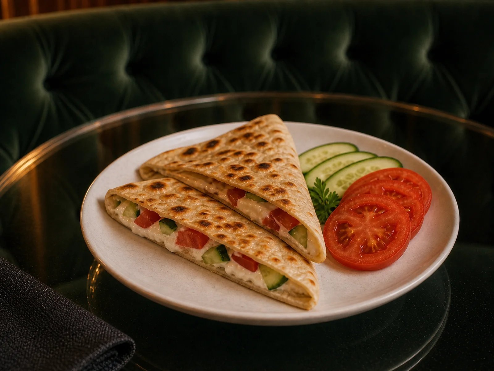 Flatbread with Clotted Cream