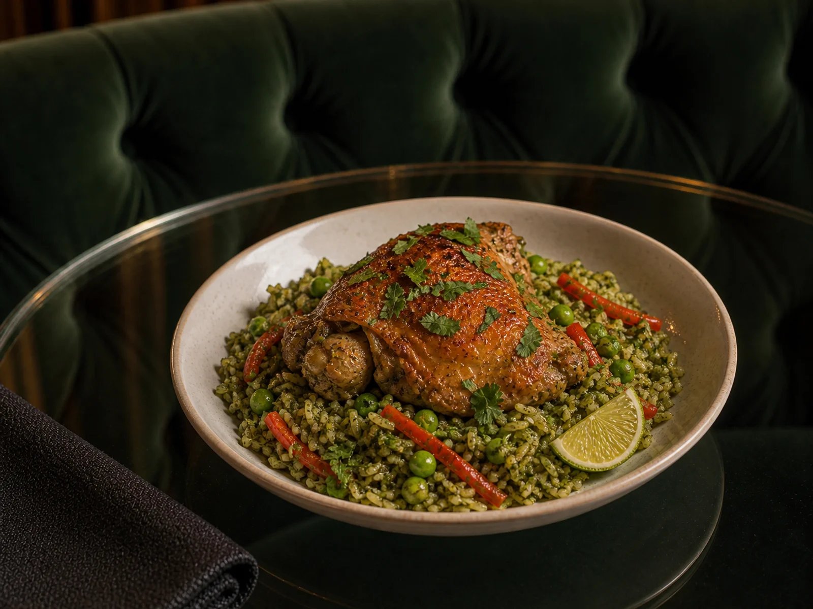 Peruvian Arroz con Pollo