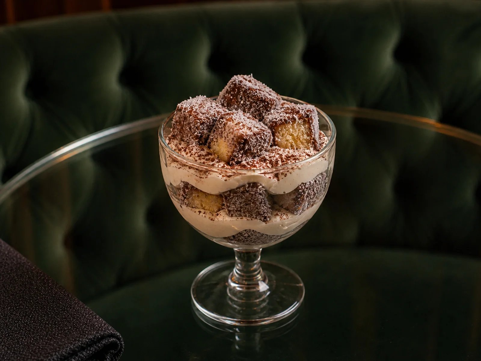 Lamington Cream Cups