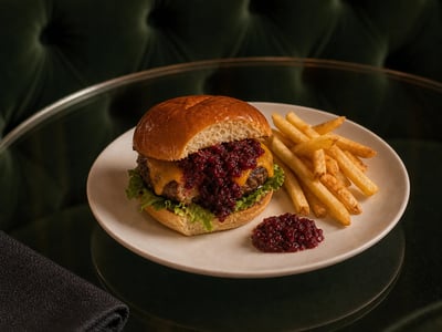 Beetroot Relish Burger