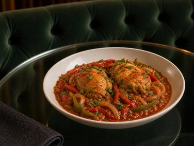 Poulet Basquaise