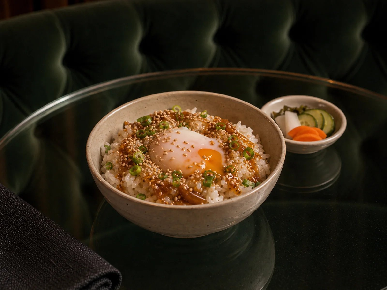 Miso Rice Bowl with Egg