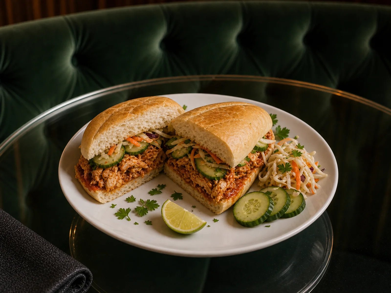 Pan con Pollo