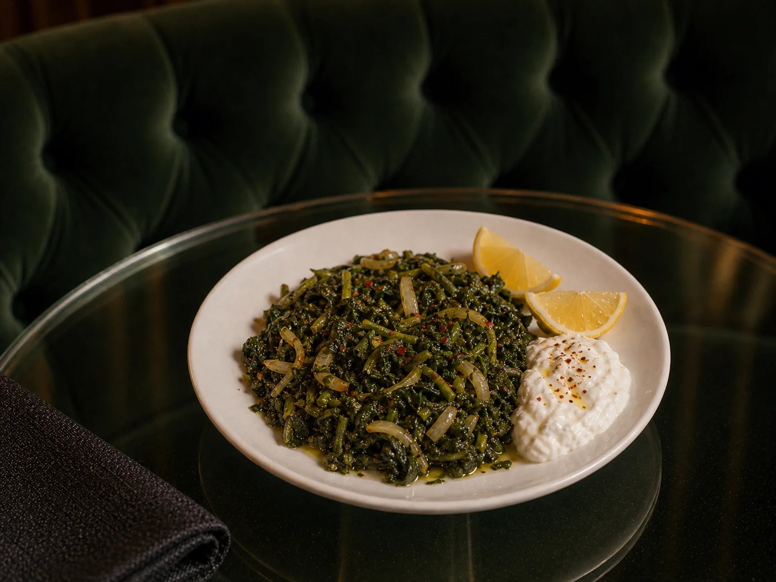 Sauteed Radish Greens