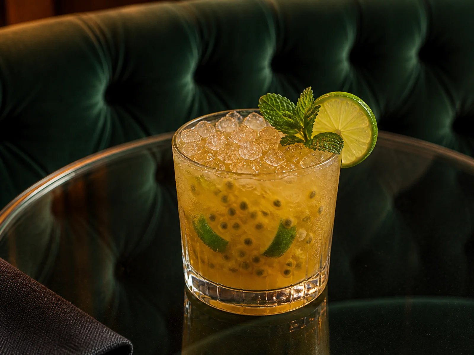 Passionfruit Caipirinha