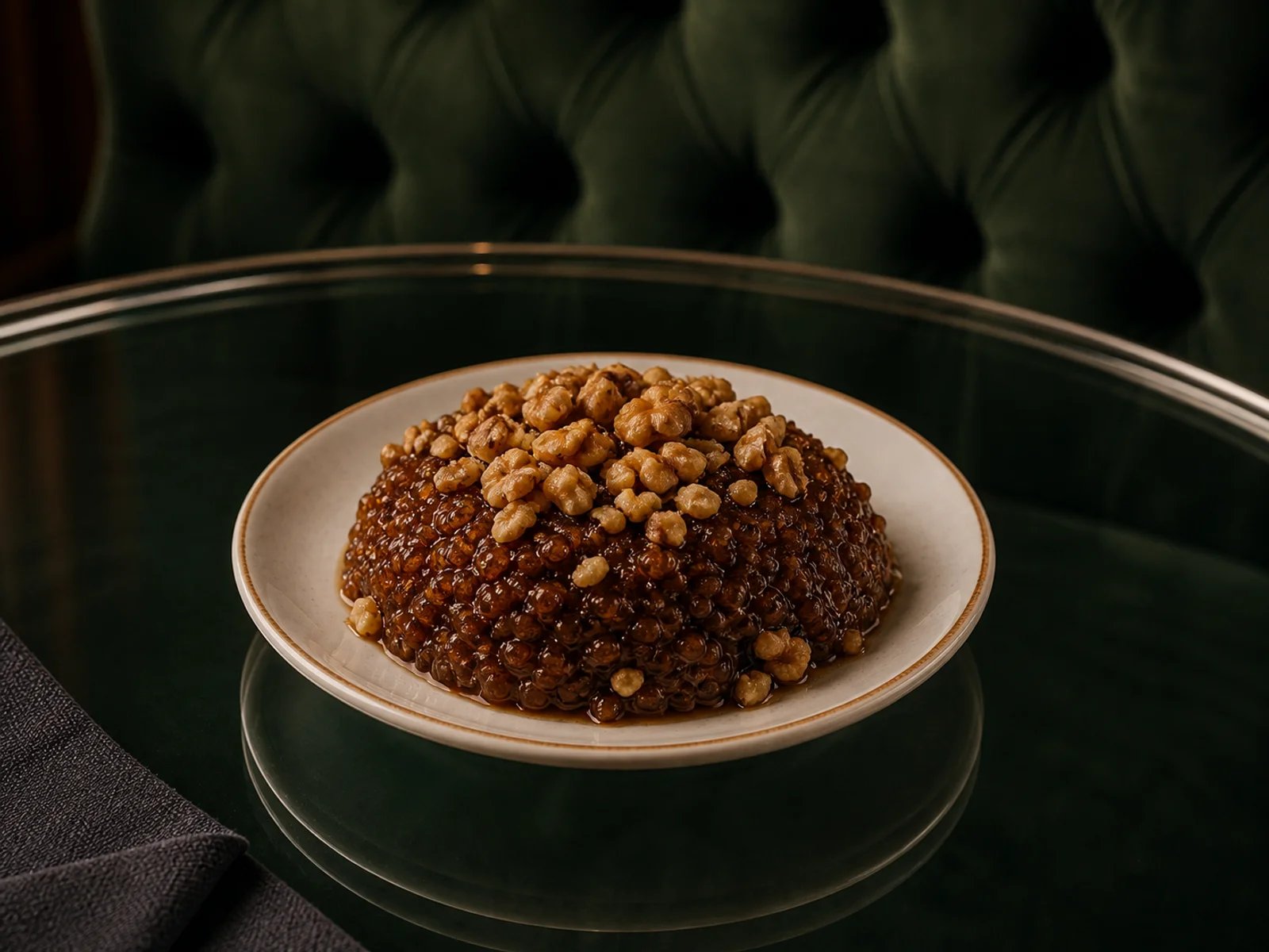 Elazığ-Bulgur-Dessert mit Maulbeermelasse
