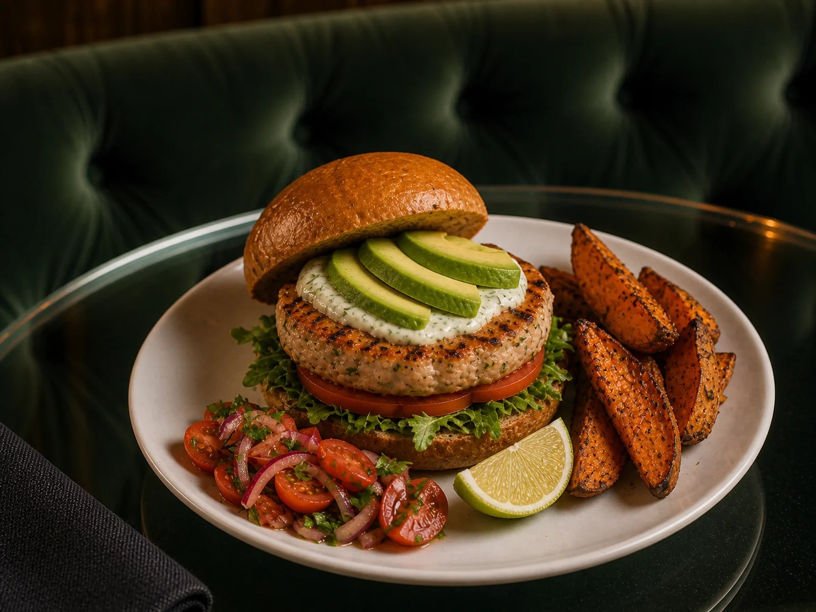 Avocado Turkey Burger