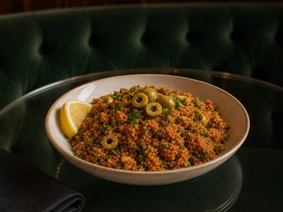 Mersin Limonlu Zeytinli Bulgur Kısırı