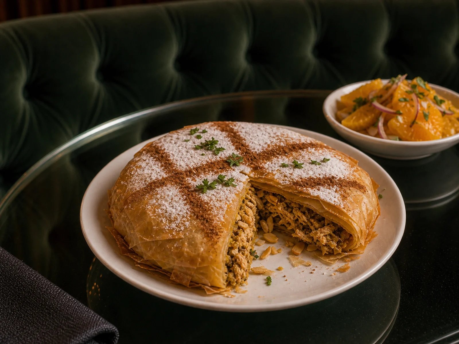 Chicken Pastilla