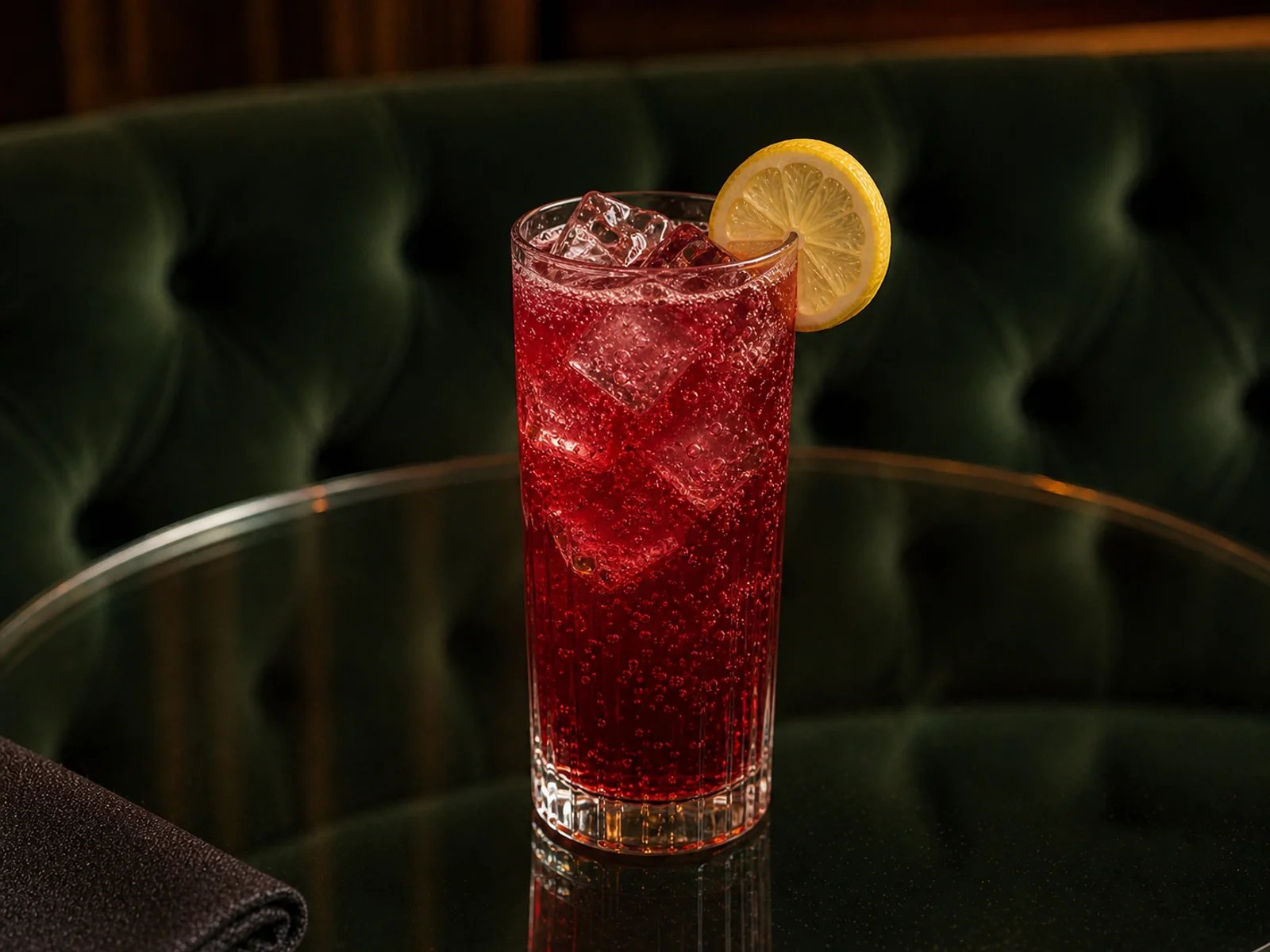 Cranberry Kvas Fizz