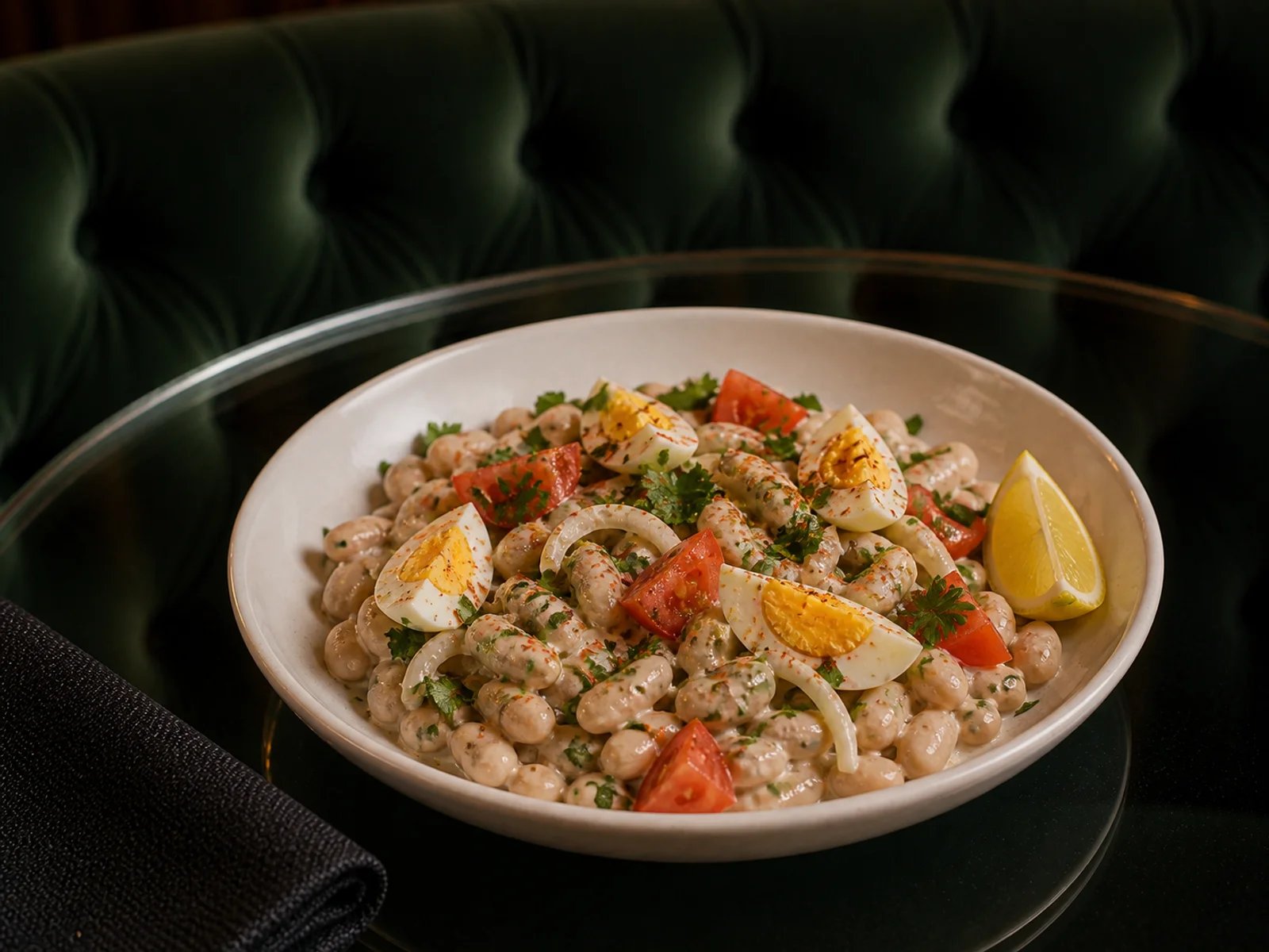 Antalya Tahini Bean Salad