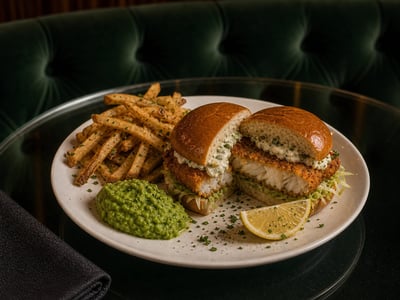 Çıtır Balık Burger