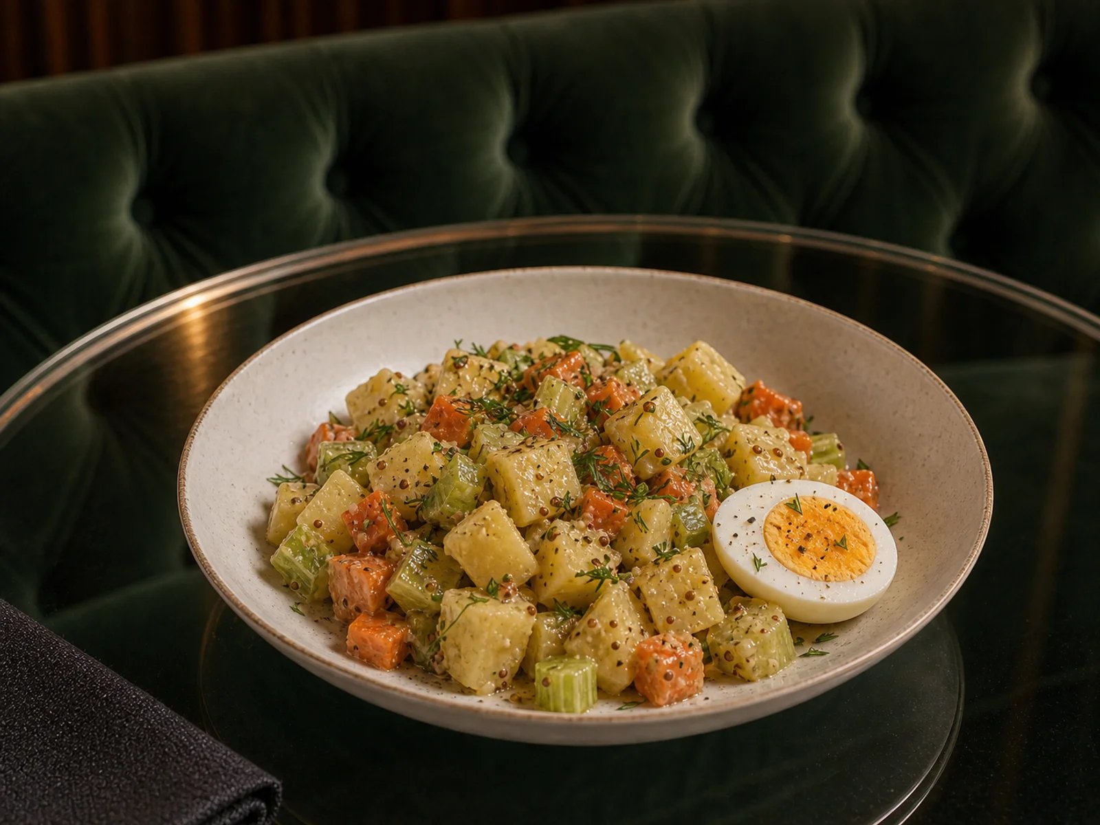 Mustard Root Vegetable Salad