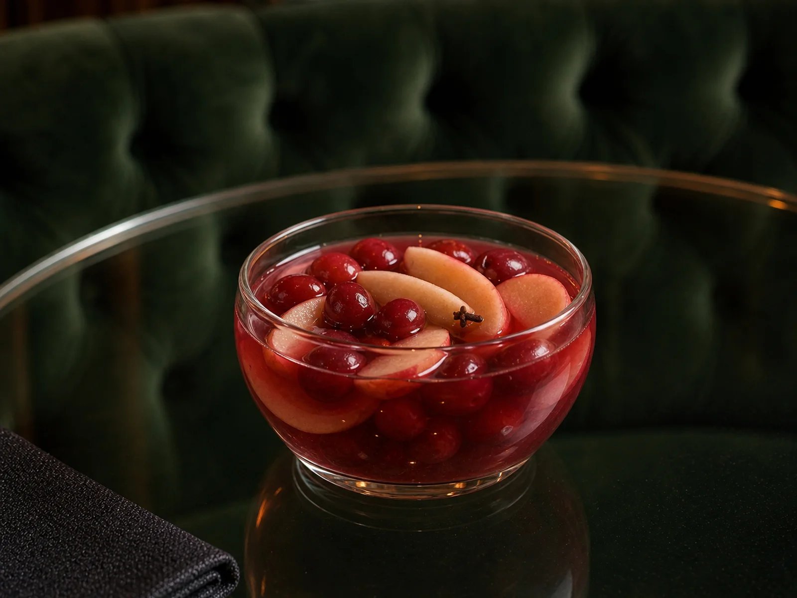 Cornelian Cherry and Apple Compote